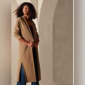 Banana Republic camel cardigan duster medium BNWT‎